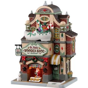 St. Nick'S Wooden Shoe Shop - LEMAX