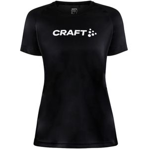 Craft Dames/dames Core Unify Logo T-shirt (L) (Zwart)