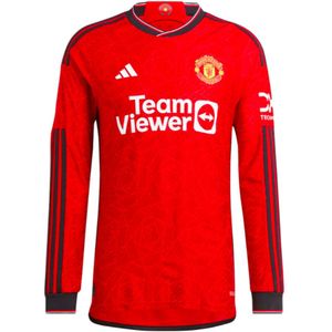 2023-2024 Man Utd Authentic Long Sleeve Home Shirt