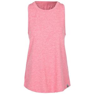 Trespass Dames/Dames Nicole Marl Vest Top (XL) (Flamingo Roze)
