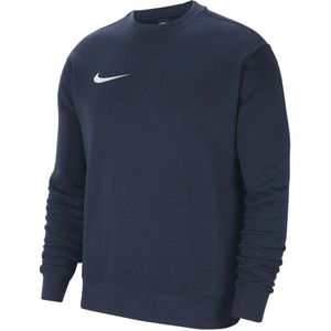 Nike - Fleece Park 20 Crew Junior - Donkerblauwe Voetbaltrui Kids - 128 - 140