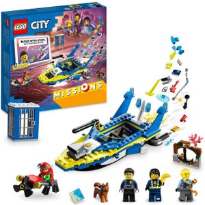 LEGO City 60355 waterpolitie recherchemissies