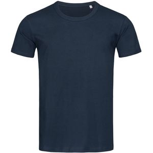 Absolute Apparel - Heren Stedman Stars Ben T-Shirt met Ronde Hals (3XL) (Jachthaven Blauw)