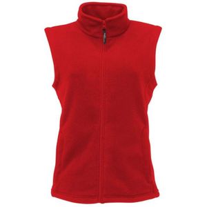 Regatta Vrouwen/dames Micro Fleece Bodywarmer / Gilet (14UK/40DE) (Klassiek rood)