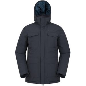 Mountain Warehouse Heren Concord Extreme donsjack lang (S) (Blauw)