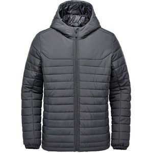 Stormtech Heren Nautilus Quilted Hooded Jacket (S) (Dolfijn)