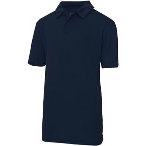 Just Cool Kinder Unisex Sport Polo Plain Shirt (Pakket van 2) (9-11 Jahre) (Franse marine)