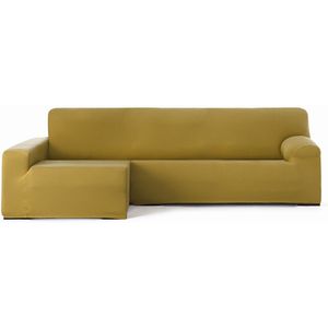 Hoes voor chaise longue met lange armleuning links Eysa BRONX Mosterd 170 x 110 x 310 cm