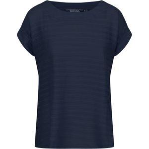 Regatta Dames/dames Adine Gestreept T-shirt (36 DE) (Marine)