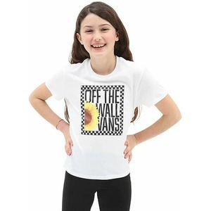 T-Shirt met Korte Mouwen voor kinderen Vans Sunlit Crew Wit Maat L