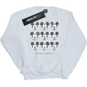 Disney Heren Mickey Mouse Wink And Smile Sweatshirt (L) (Wit)