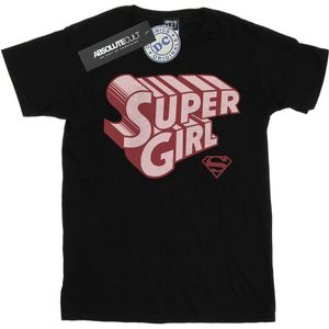 DC Comics Boys Supergirl Retro Logo T-Shirt