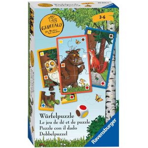 Ravensburger Gruffalo Dobbelpuzzel - Dobbelspel en Puzzel In 1