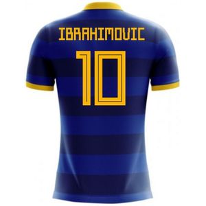 2022-2023 Sweden Airo Concept Away Shirt (Ibrahimovic 10) - Kids