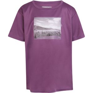 Regatta Kinderen/Kinderen Alvardo VIII Foto T-shirt (158) (Zonsondergang Paars)