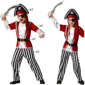 Kostuums voor Kinderen Multicolour Piraten Maat 10-12 Jaar
