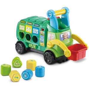 VTech Sorteer & Leer Recycletruck - Speelgoedvoertuig - Educatief Speelgoed - Kleure