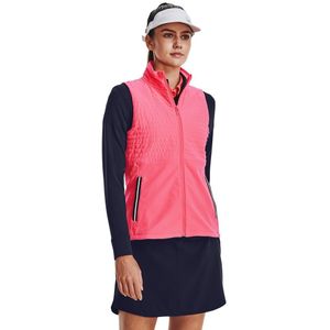 UA Storm Revo Vest-Pink Shock / Midnight Navy / Metallic Silver