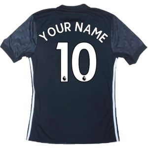 Manchester United 2017-18 Away Shirt ((Very Good) L) (Your Name)