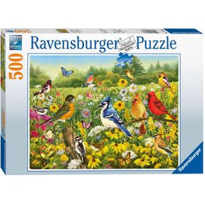 Vogels in de Wei Puzzel (500 stukjes)