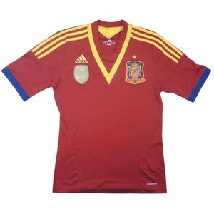 Spain 2013-14 Home Shirt ((Mint) M)
