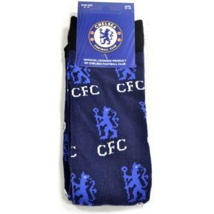 Chelsea FC Volwassenen van Unisex All Over Print Socks (42 EU - 45,5 EU) (Blauw)