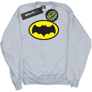 DC Comics Jongens Batman TV-serie Logo Sweatshirt (140-146) (Sportgrijs)