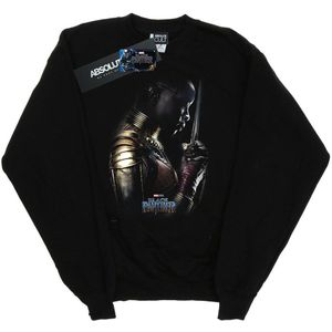 Marvel Jongens Black Panther Okoye Poster Sweatshirt (140-146) (Zwart)