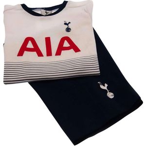 Taylors - Kinder Tottenham Hotspur FC T-Shirt en Korte Broek Set (6-9 Monate (62/68)) (Navy/Wit)
