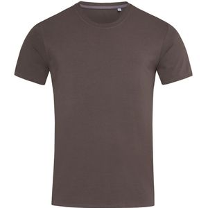 Stedman Stars Heren Clive Crew Neck Tee (2XL) (Donkere chocolade bruin)