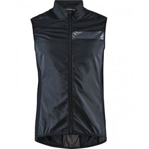 Craft Heren Essence Lichtgewicht Fiets Hi-Vis Vest (XL) (Zwart)