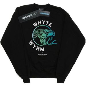Riverdale Dames/Dames Whyte Wyrm Sweatshirt (S) (Zwart)