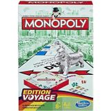 Hasbro Gaming Monopoly Edition Voyage - Compact spel voor 2-4 spelers vanaf 8 jaar