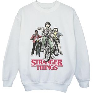 Netflix Girls Stranger Things Retro Bikers Sweatshirt