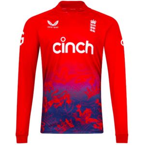 2023 England Cricket T20 Replica Long Sleeve Jersey