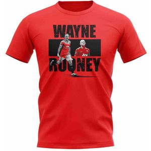 Wayne Rooney Player Collage T-Shirt (Red)