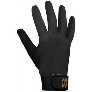 MacWet Unisex Climatec Lange Manchet Handschoenen (10cm) (Zwart)