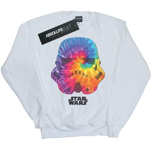 Star Wars Dames/Dames Stormtrooper Saturnus Helm Sweatshirt (S) (Wit)