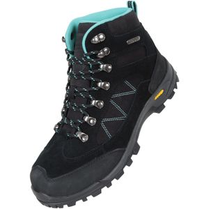 Mountain Warehouse Dames/Dames Storm Suède Waterdichte Wandelschoenen (38 EU) (Zwart)