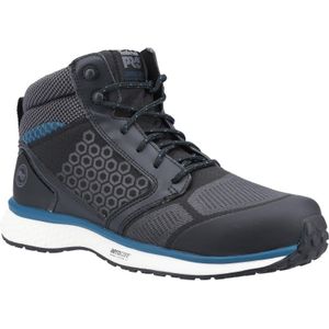 Timberland Pro Heren Reaxion Mid Composiet Veiligheidslaarzen (45 EU) (ZWART/BLAUW)