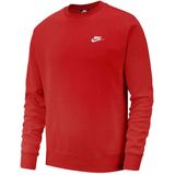Nike - NSW Club Fleece Crew - Rode Sweater - XXL