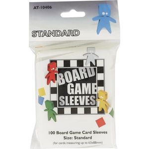 Board Game Sleeves - Standard (63x88mm) | PVC-vrij | Geschikt voor diverse spellen | 100 sleeves