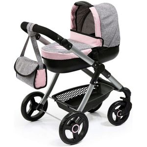 Poppenwagen Reig Stule Pram Grijs 63 cm