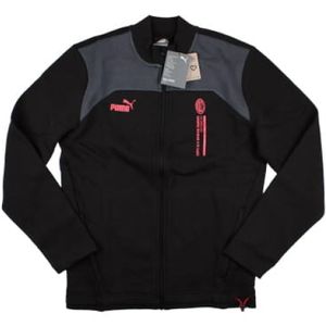 2023-2024 AC Milan FtblCulture Track Jacket (Black)