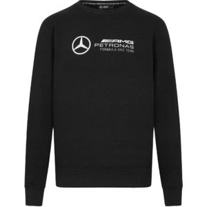 2024 Mercedes-AMG Crew Neck Sweat Top (Black)