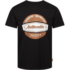 Regatta Heren Origineel Workwear Katoenen T-Shirt (S) (Zwart)