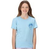 Regatta Kinder/Kids Bosley V Bedrukt T-shirt (116) (Poederblauw)