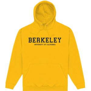 UC Berkeley Uniseks volwassen Hoodie (XXL) (Goud)