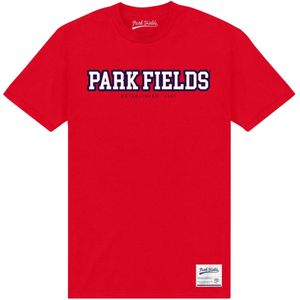 Park Fields Unisex volwassen Established T-shirt (L) (Rood)