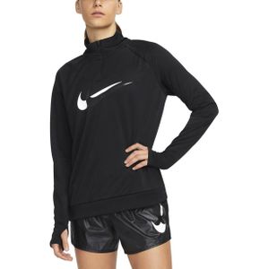 Nike - Dri-FIT Swoosh Run Half-zip Top - Dames Hardloopshirt - L